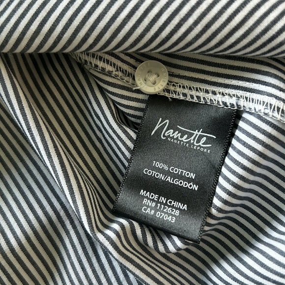 Nanette Lepore Small striped top NWT - Picture 6 of 8